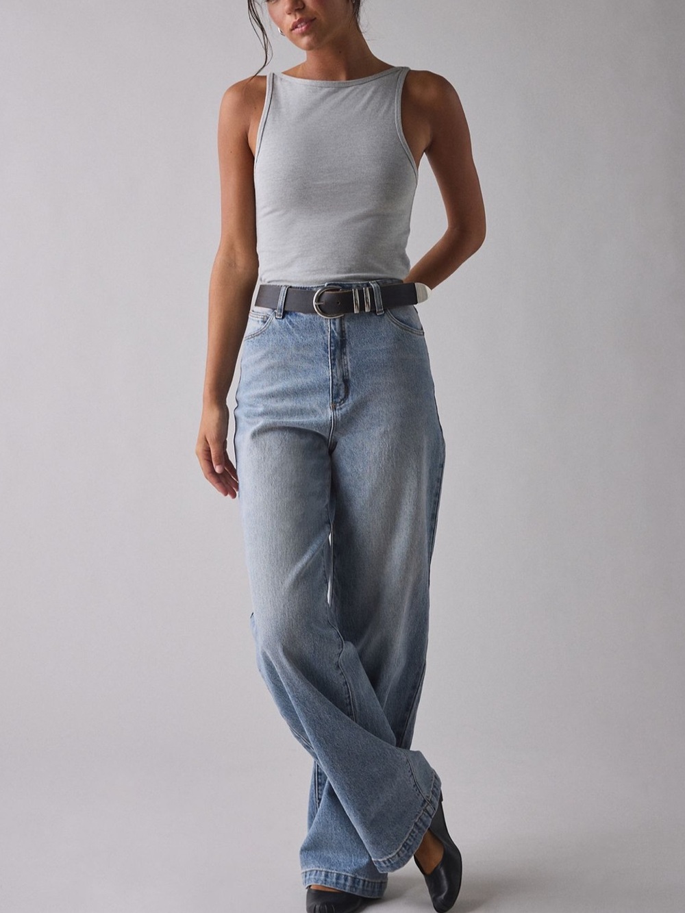 Abrand Wide-Leg Jeans